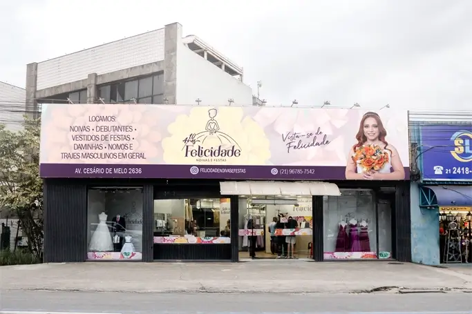 Unidade Cesário - Felicidade Noivas e festasUnidades Felicidade Noivas e Festas
